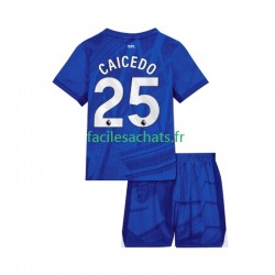 Maillot Chelsea Moises Caicedo 25 2025-2026 Domicile Enfant MC
