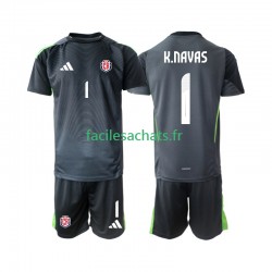 Maillot Costa Rica Keylor Navas 1 2025 Gardien Extérieur Enfant MC