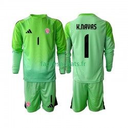 Maillot Costa Rica Keylor Navas 1 2025 Gardien Domicile Enfant ML