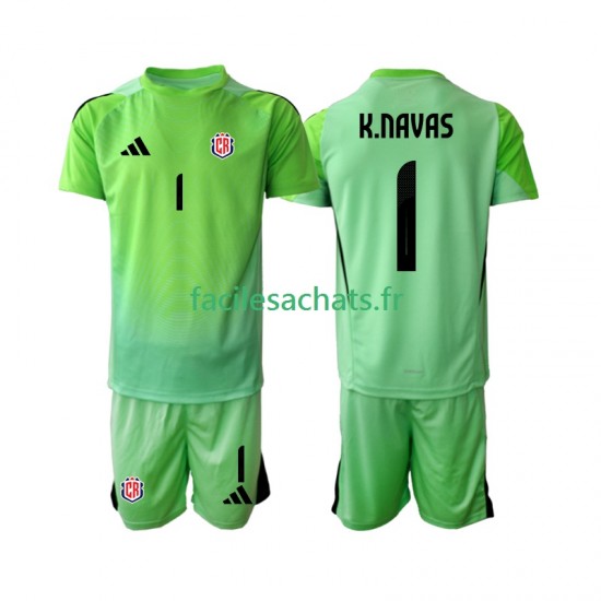 Maillot Costa Rica Keylor Navas 1 2025 Gardien Domicile Enfant MC