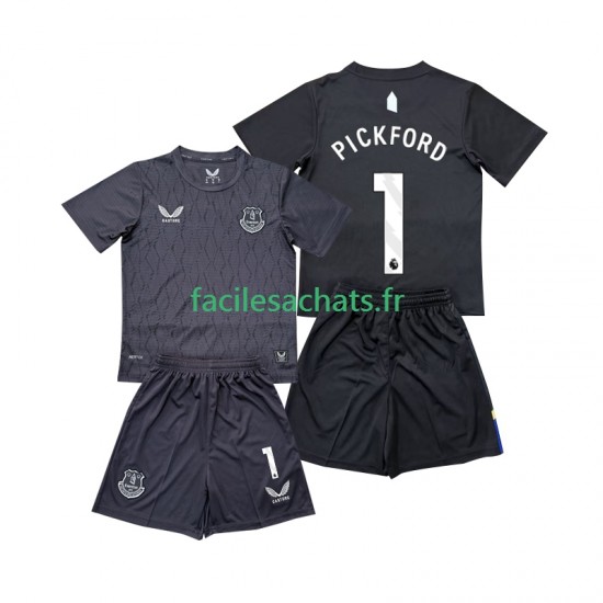 Maillot Everton Pickford 1 2025-2026 Gardien Extérieur Enfant MC