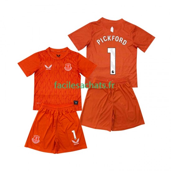 Maillot Everton Pickford 1 2025-2026 Gardien 3ème Enfant MC