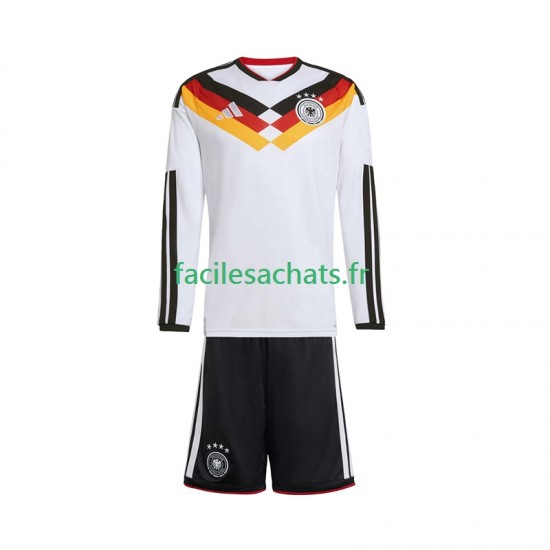 Maillot Allemagne Domicile Coupe du Monde 2026 Enfant ML