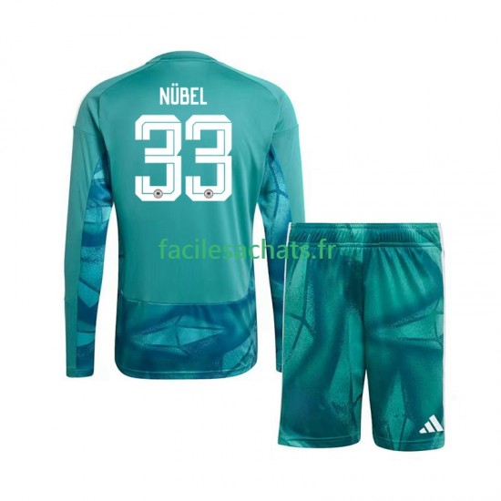 Maillot Allemagne Alexander Nubel 33 Gardien Domicile Coupe du Monde 2026 Enfant ML