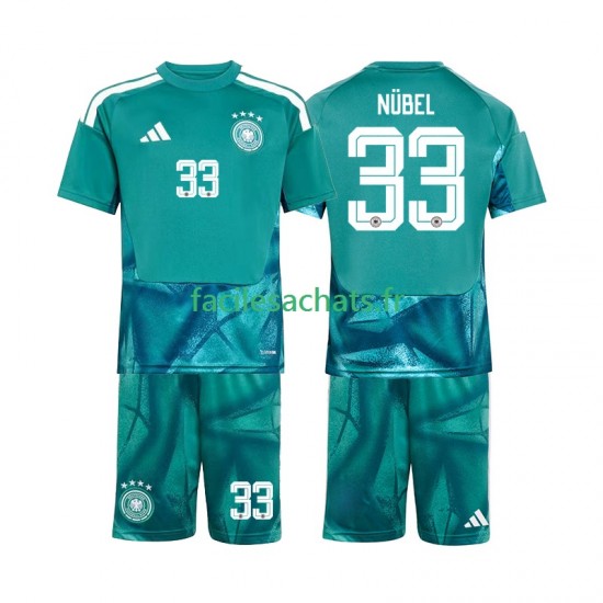 Maillot Allemagne Alexander Nubel 33 Gardien Domicile Coupe du Monde 2026 Enfant MC