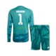 Maillot Allemagne Oliver Baumann 1 Gardien Domicile Coupe du Monde 2026 Enfant ML