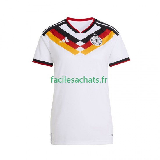 Maillot Allemagne Domicile Coupe du Monde 2026 Femme MC