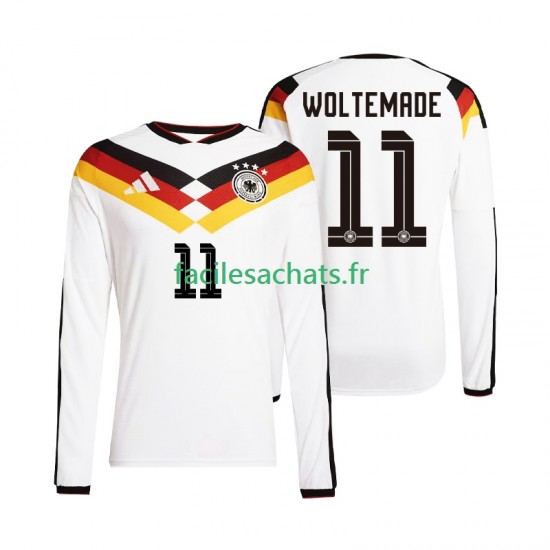 Maillot Allemagne Woltemade 11 Domicile Coupe du Monde 2026 Homme ML
