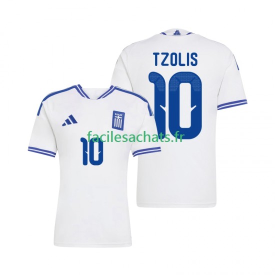 Maillot Grèce Christos Tzolis 10 2026 Domicile Homme MC