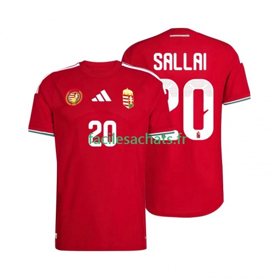 Maillot Hongrie Sallai 20 Domicile Coupe du Monde 2026 Homme MC