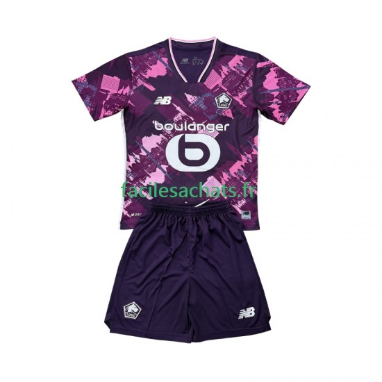 Maillot OSC Lille 2025-2026 4ème Enfant MC