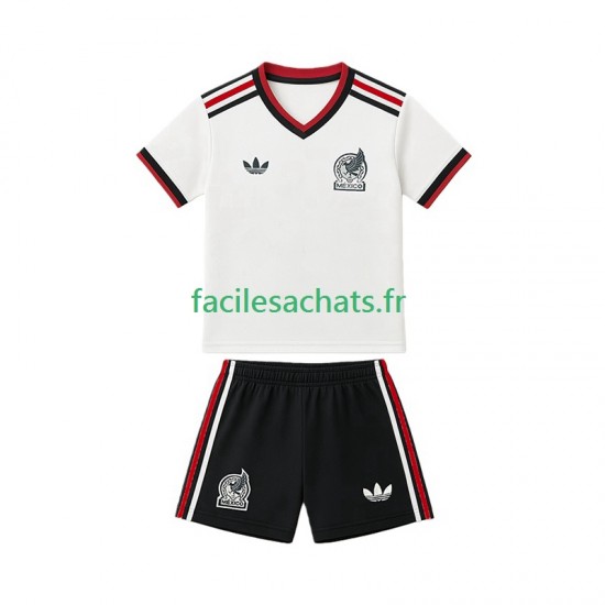 Maillot Mexique Extérieur Coupe du Monde 2026 Enfant MC