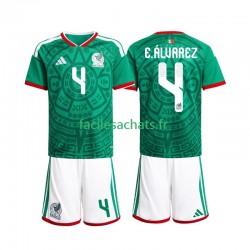 Maillot Mexique Edson Alvarez 4 Domicile Coupe du Monde 2026 Enfant MC