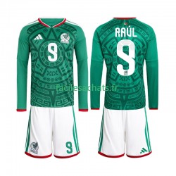 Maillot Mexique Raul Jimenez 9 Domicile Coupe du Monde 2026 Enfant ML