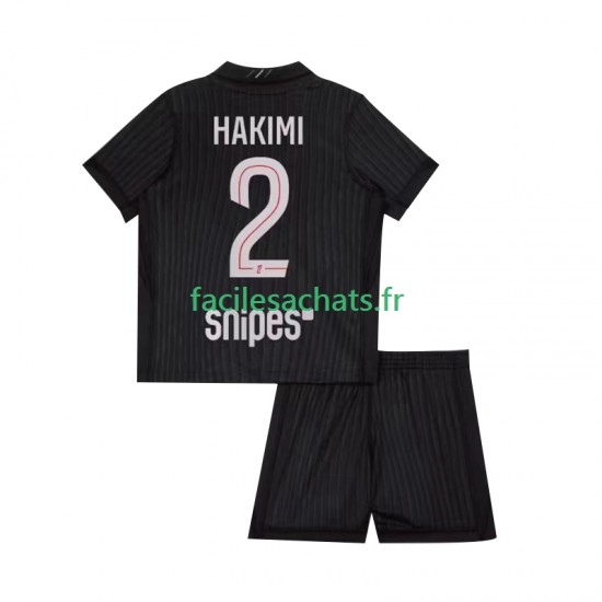 Maillot Paris Saint-Germain Achraf Hakimi 2 2025-2026 4ème Enfant MC