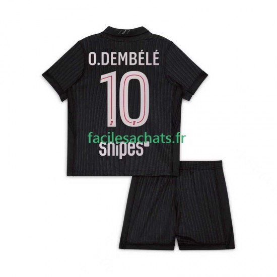Maillot Paris Saint-Germain Ousmane Dembele 10 2025-2026 4ème Enfant MC