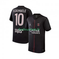 Maillot Paris Saint-Germain Ousmane Dembele 10 2025-2026 4ème Homme MC