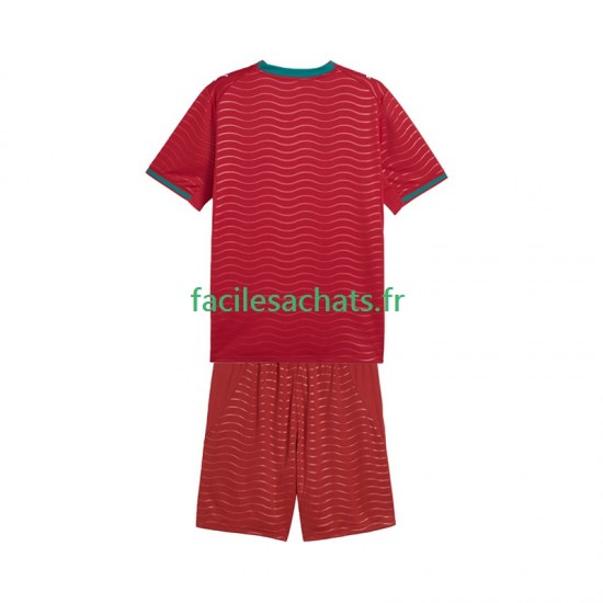 Maillot Portugal Domicile Coupe du Monde 2026 Enfant MC