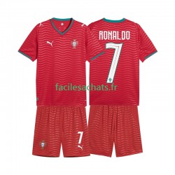 Maillot Portugal Cristiano Ronaldo 7 Domicile Coupe du Monde 2026 Enfant MC