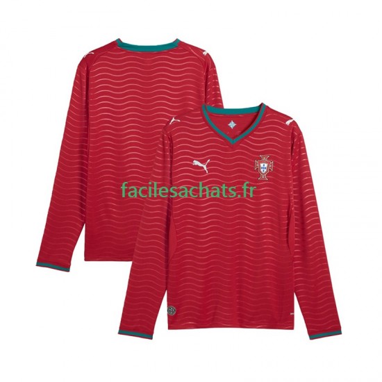 Maillot Portugal Domicile Coupe du Monde 2026 Homme ML