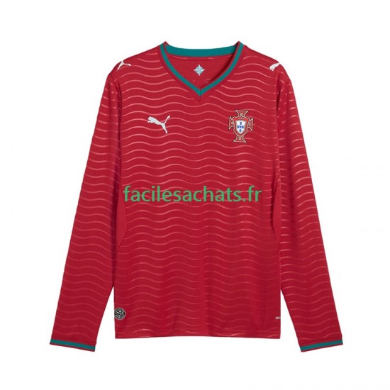 Maillot Portugal Domicile Coupe du Monde 2026 Homme ML