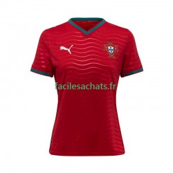 Maillot Portugal Domicile Coupe du Monde 2026 Femme MC