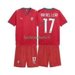Maillot Portugal Rafael Leao 17 Domicile Coupe du Monde 2026 Enfant MC