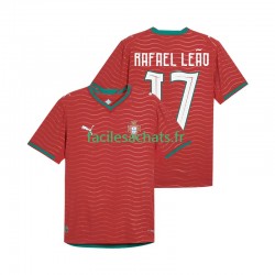 Maillot Portugal Rafael Leao 17 Domicile Coupe du Monde 2026 Homme MC