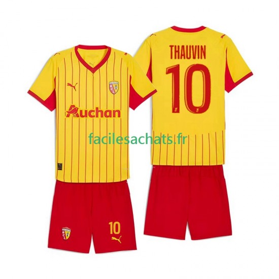 Maillot RC Lens Florian Thauvin 10 2025-2026 Domicile Enfant MC