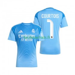 Maillot Real Madrid Thibaut Courtois 1 2025-2026 Gardien Domicile Homme MC
