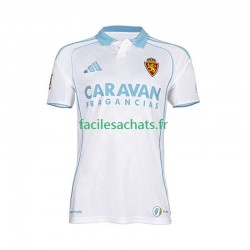 Maillot Real Zaragoza 2025-2026 Domicile Homme MC