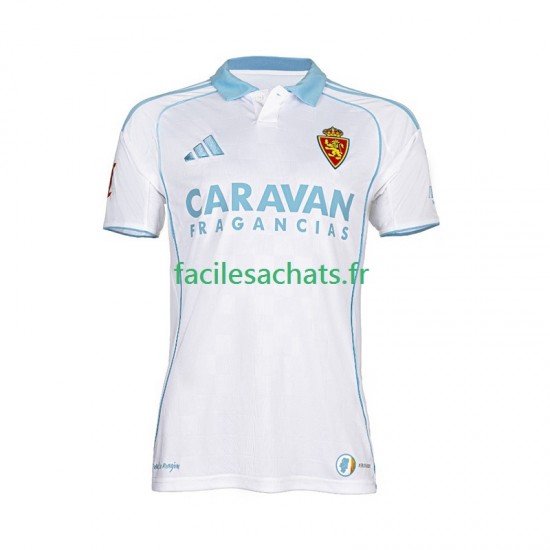 Maillot Real Zaragoza 2025-2026 Domicile Homme MC