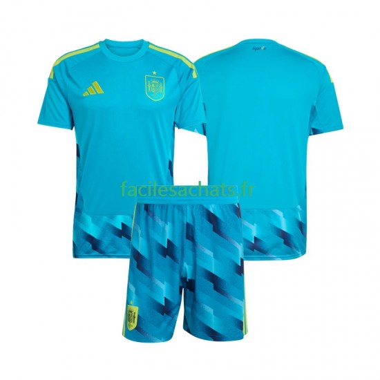 Maillot Espagne Gardien Domicile Coupe du Monde 2026 Enfant MC