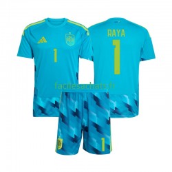 Maillot Espagne David Raya 1 Gardien Domicile Coupe du Monde 2026 Enfant MC