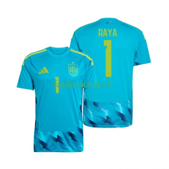 Maillot Espagne David Raya 1 Gardien Domicile Coupe du Monde 2026 Homme MC