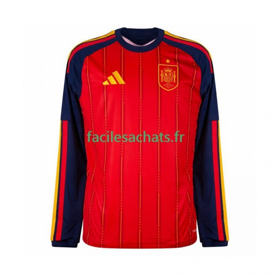 Maillot Espagne Domicile Coupe du Monde 2026 Homme ML