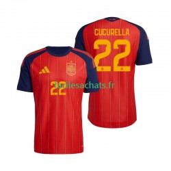 Maillot Espagne Marc Cucurella 22 Domicile Coupe du Monde 2026 Homme MC