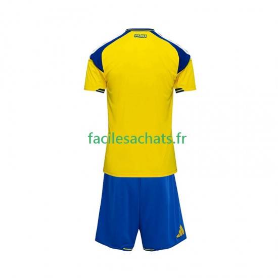 Maillot Suède 2026 Domicile Enfant MC