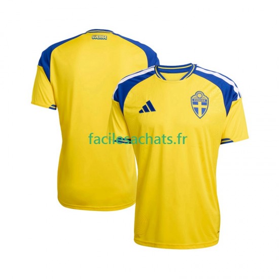 Maillot Suède 2026 Domicile Homme MC