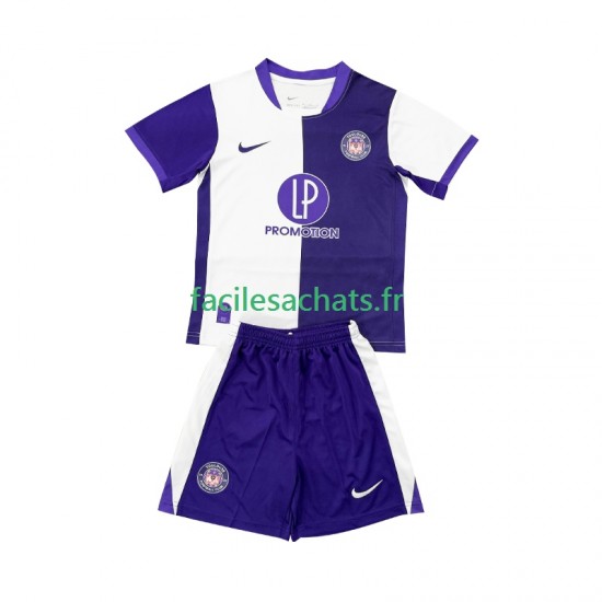 Maillot Toulouse 2025-2026 Domicile Enfant MC
