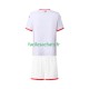 Maillot Tunisie 2025 Extérieur Enfant MC