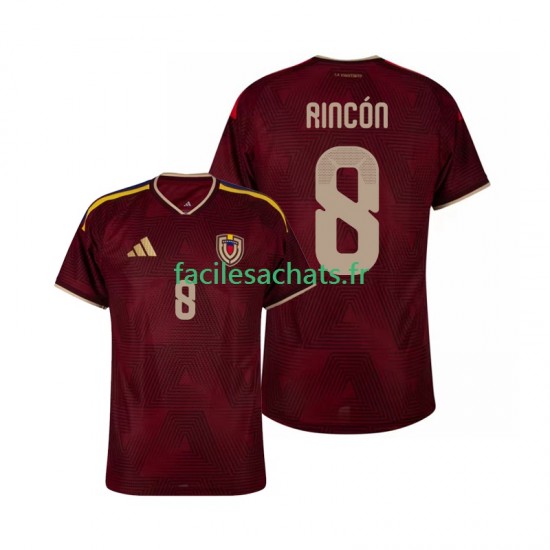Maillot Venezuela Tomas Rincon 8 2026 Domicile Homme MC