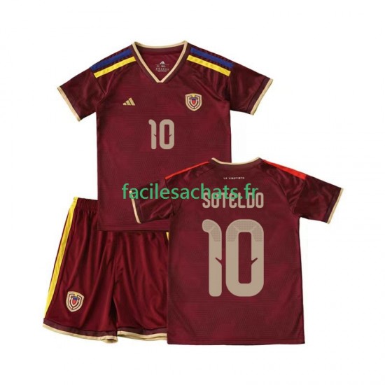 Maillot Venezuela Yeferson Soteldo 10 2026 Domicile Enfant MC
