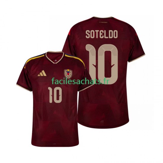 Maillot Venezuela Yeferson Soteldo 10 2026 Domicile Homme MC