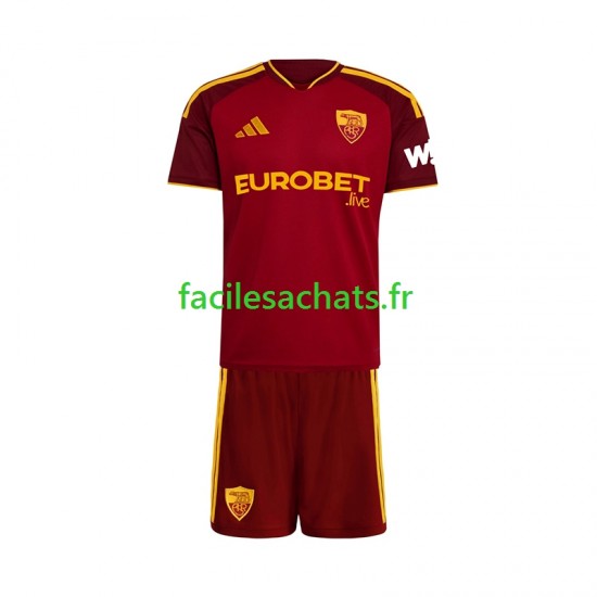 Maillot AS Rome 2026-2027 Domicile Enfant MC