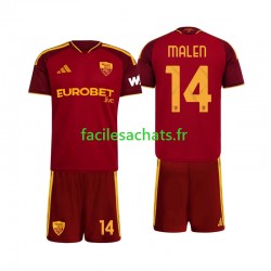Maillot AS Rome Donyell Malen 14 2026-2027 Domicile Enfant MC