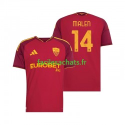 Maillot AS Rome Donyell Malen 14 2026-2027 Domicile Homme MC