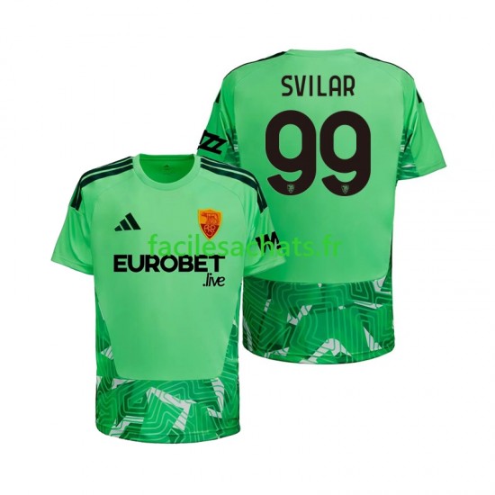 Maillot AS Rome Mile Svilar 99 2026-2027 Gardien Domicile Homme MC
