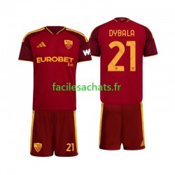 Maillot AS Rome Paulo Dybala 21 2026-2027 Domicile Enfant MC