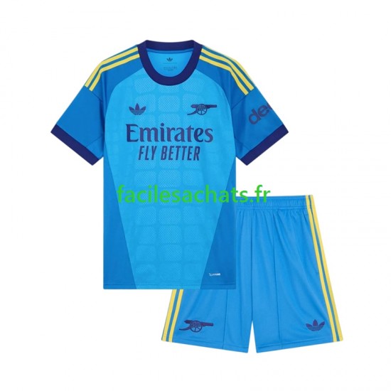 Maillot Arsenal 2026-2027 Gardien Extérieur Enfant MC